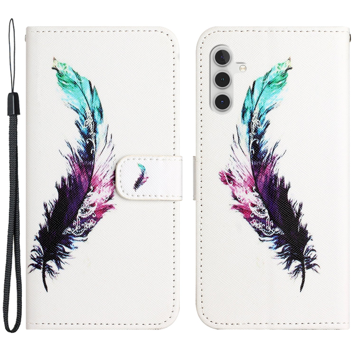 For Samsung Galaxy A25 5G 3D Pattern Printing Phone Case PU Leather Wallet Stand Cover For Samsung Galaxy A25 5G 3D Pattern Printing Phone Case PU Leather Wallet Stand Cover